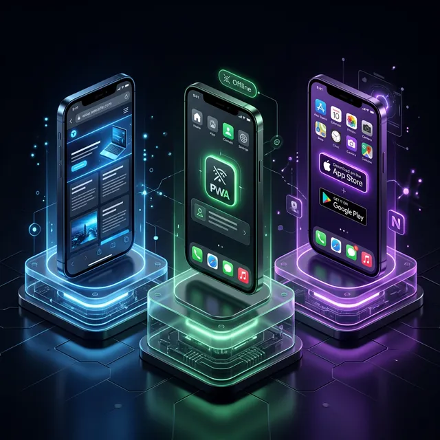 The 3 technical approaches for mobile